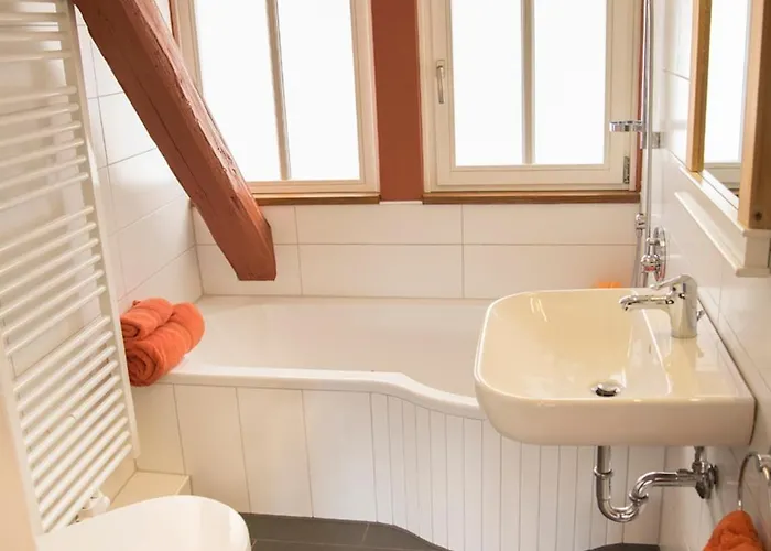 Apartmán Refukium Altstadtscheune - Zentral In Weissenburg *